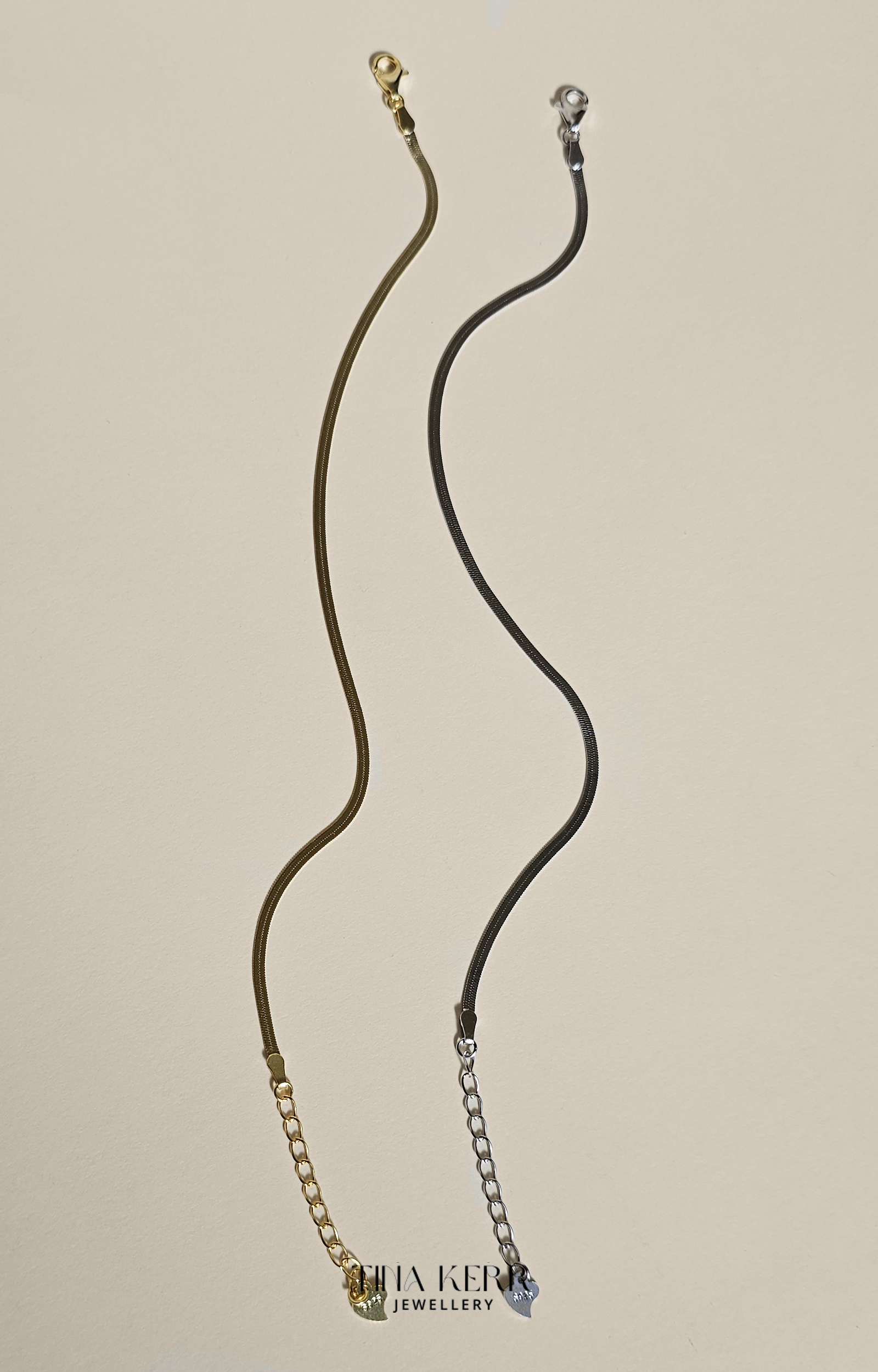 Dainty Herringbone Bracelet