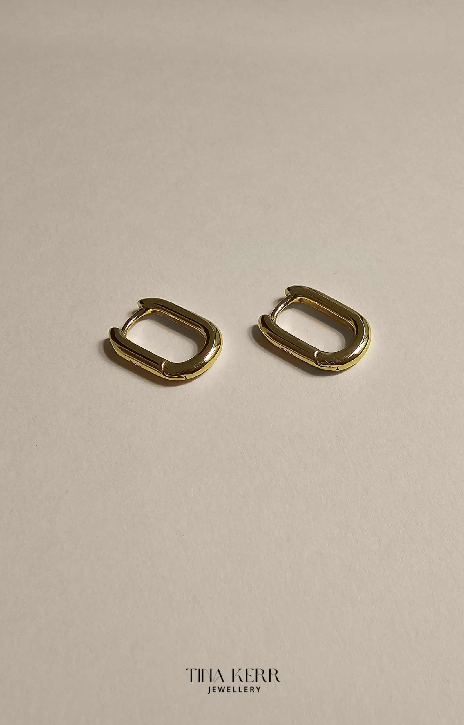 Link Huggie Hoop Earrings