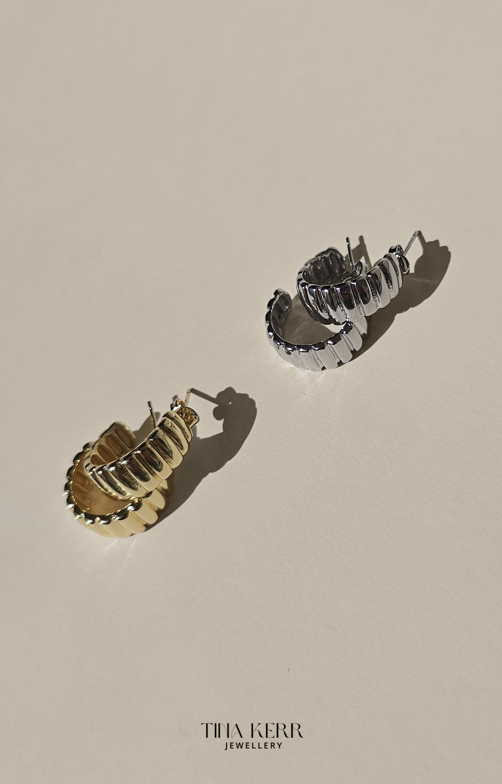 Charlotte Chunky Hoop Earrings