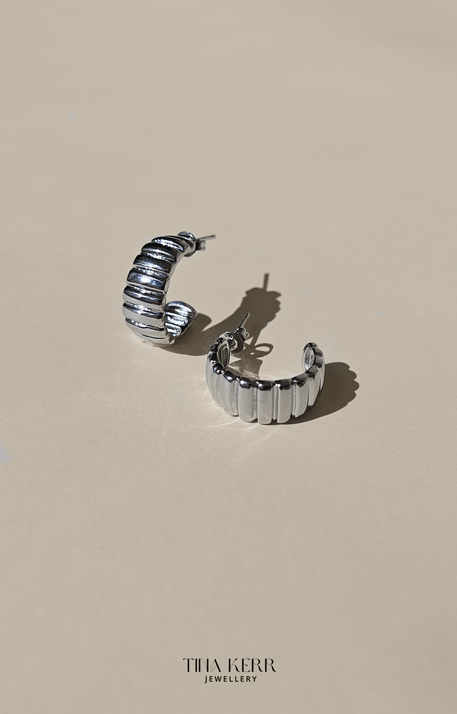 Charlotte Chunky Hoop Earrings