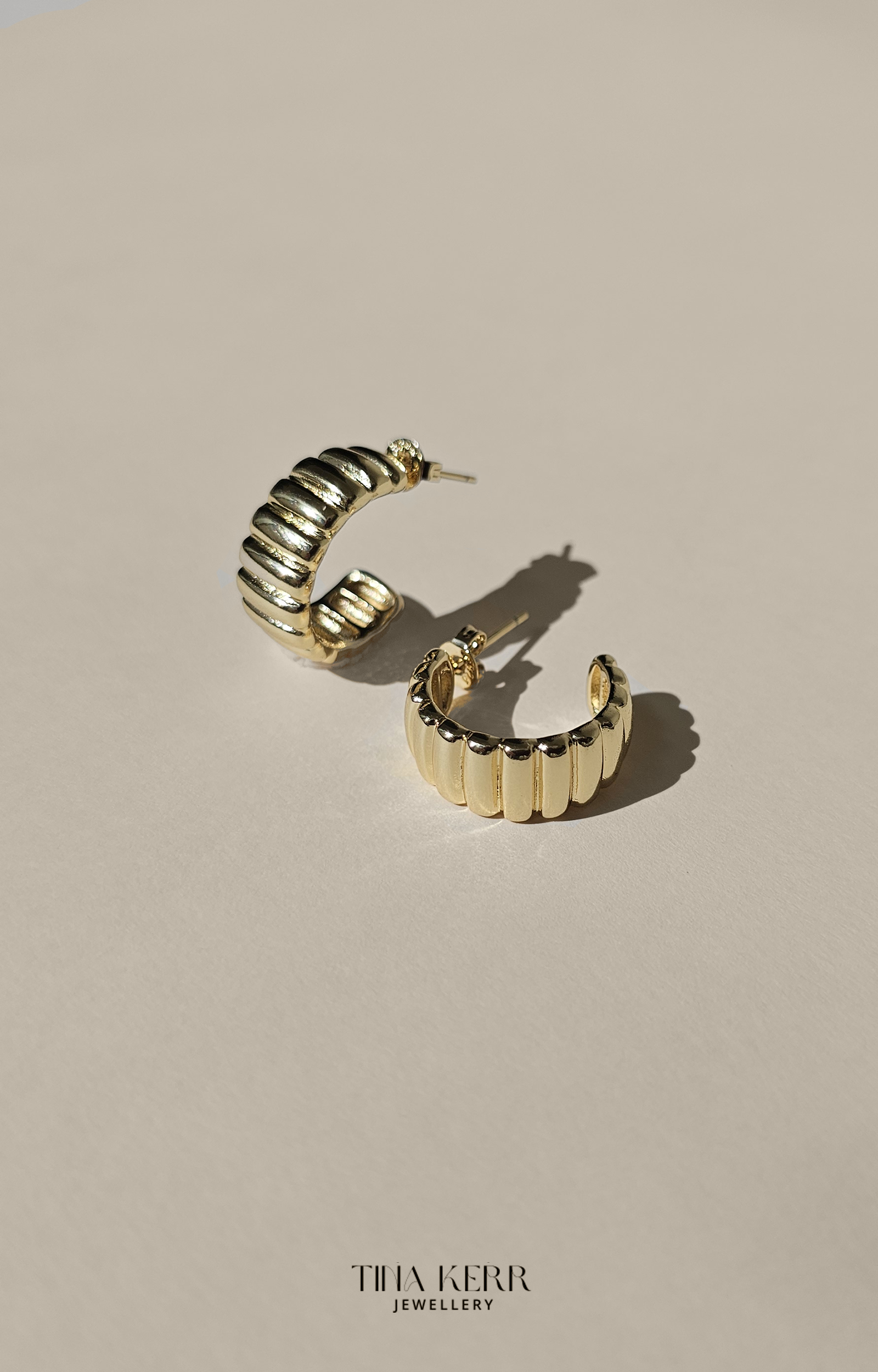 Charlotte Chunky Hoop Earrings