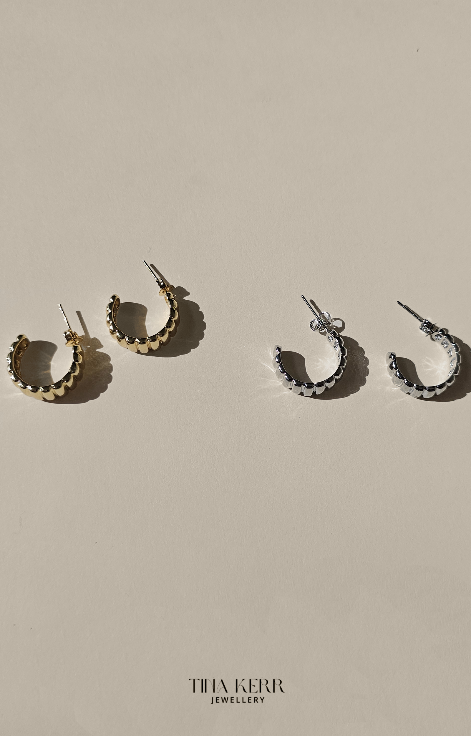 Charlotte Chunky Hoop Earrings