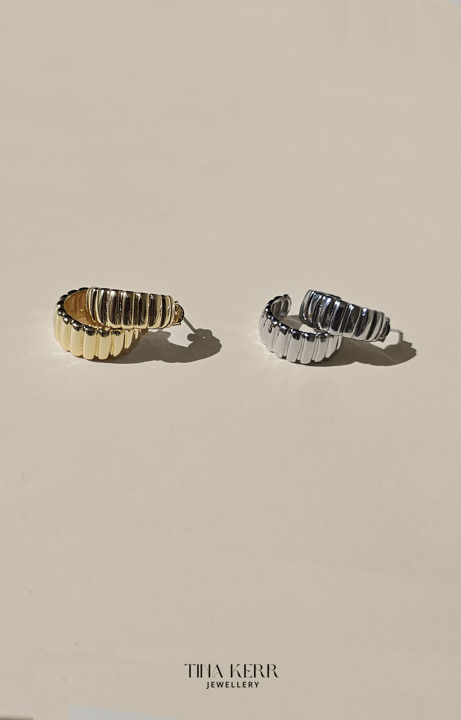 Charlotte Chunky Hoop Earrings