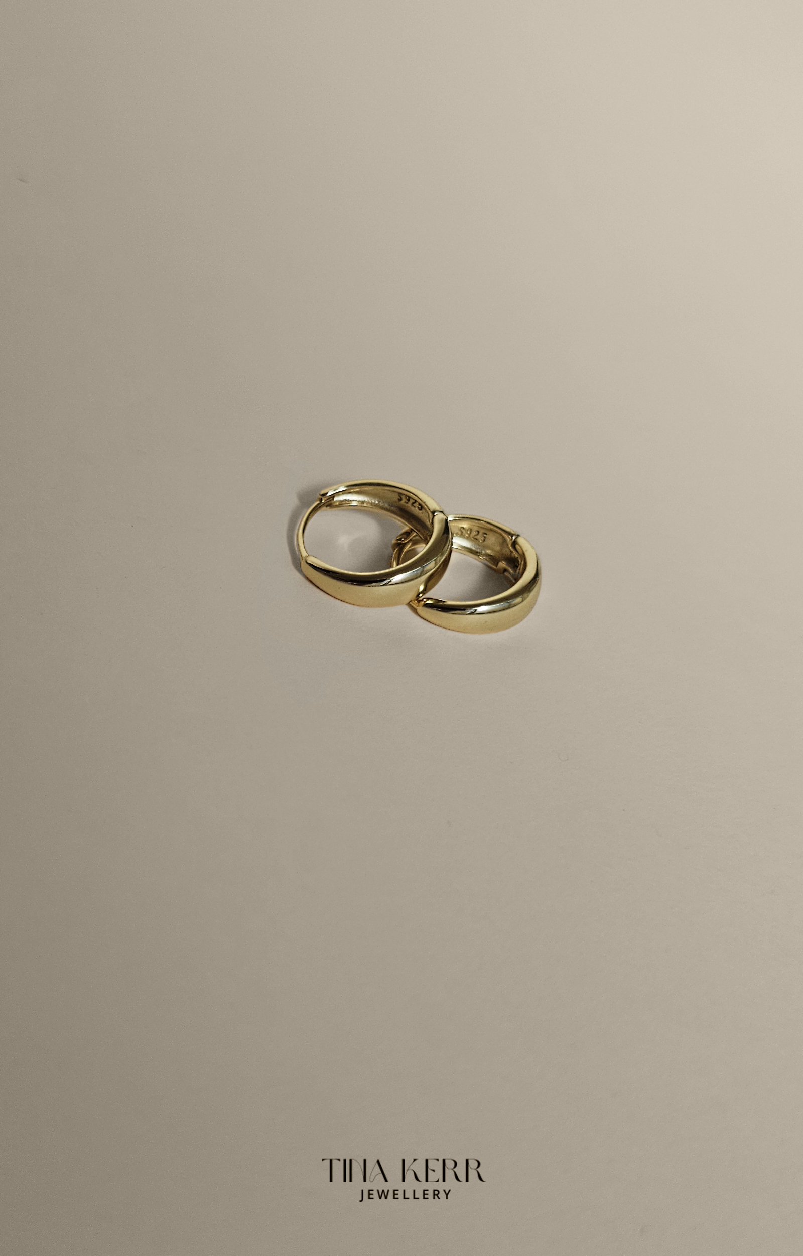 Diana Mini Chunky Hoop Earrings