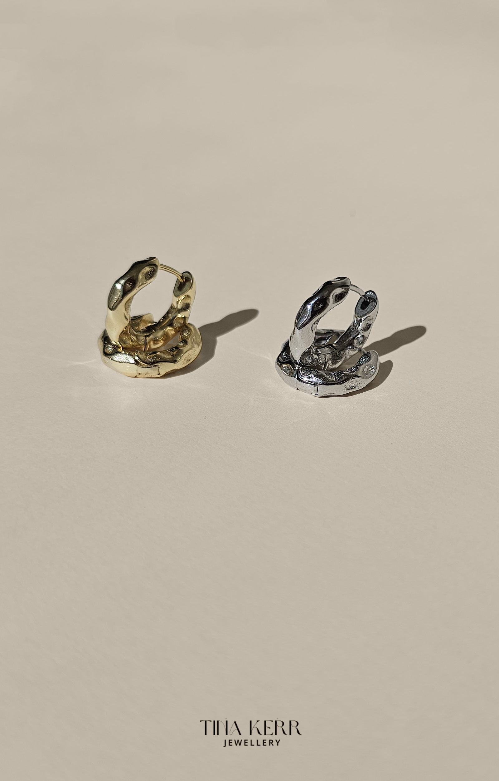 Lava Hoop Earrings