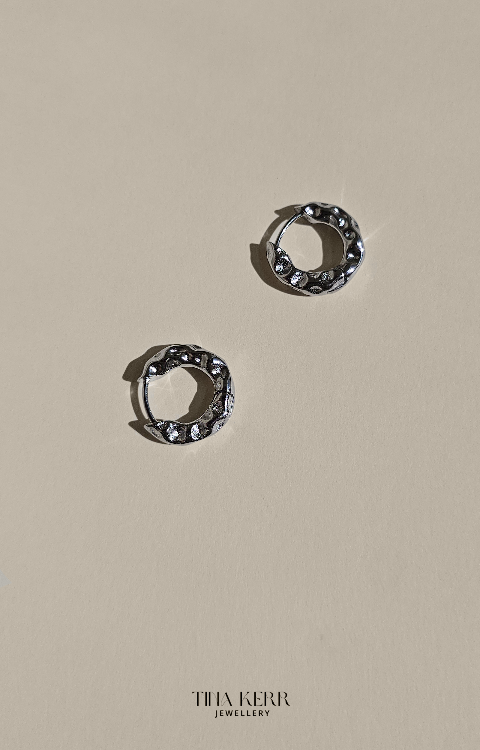 Lava Hoop Earrings