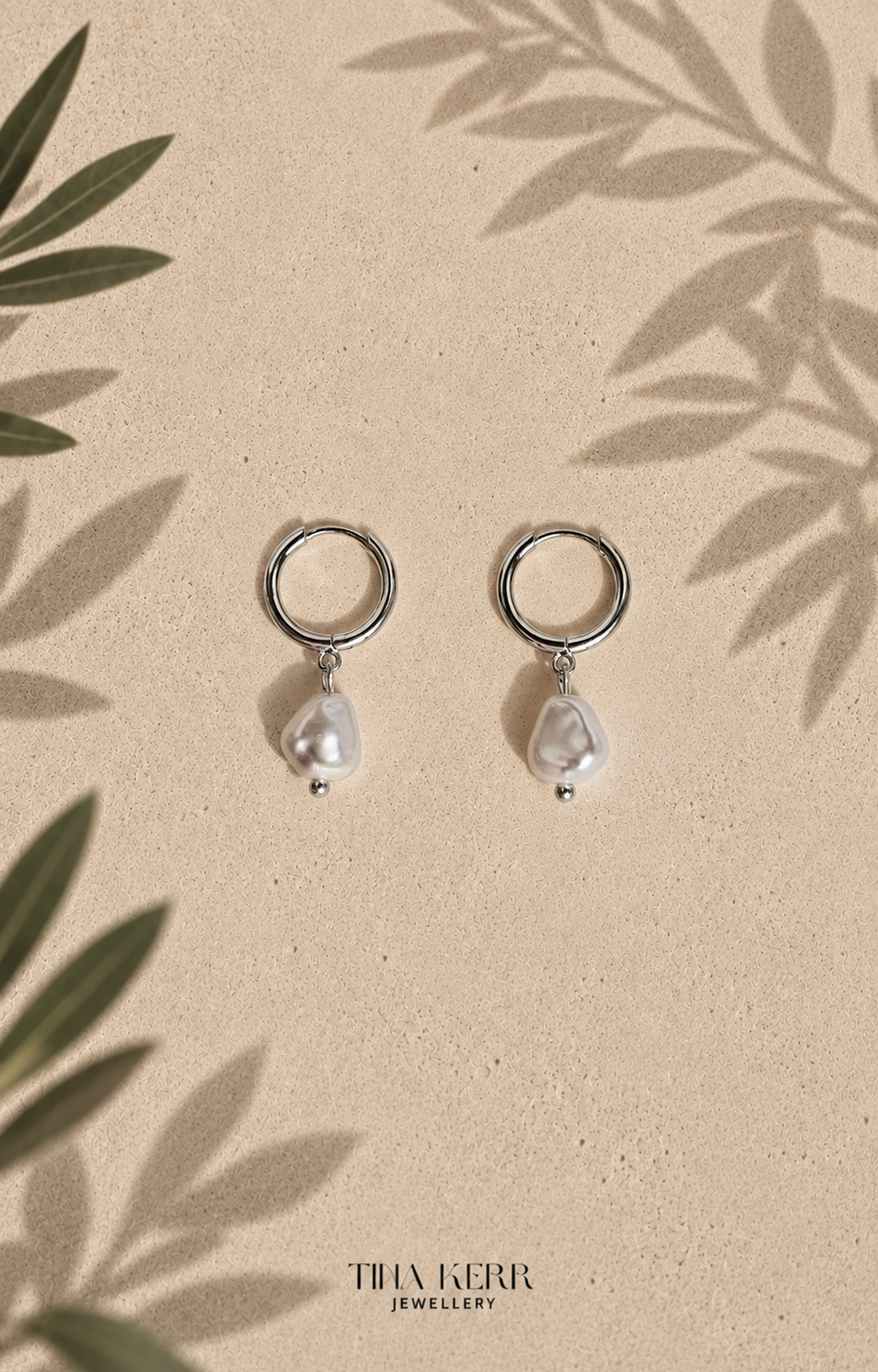 Lena Dangly Hoop Earrings