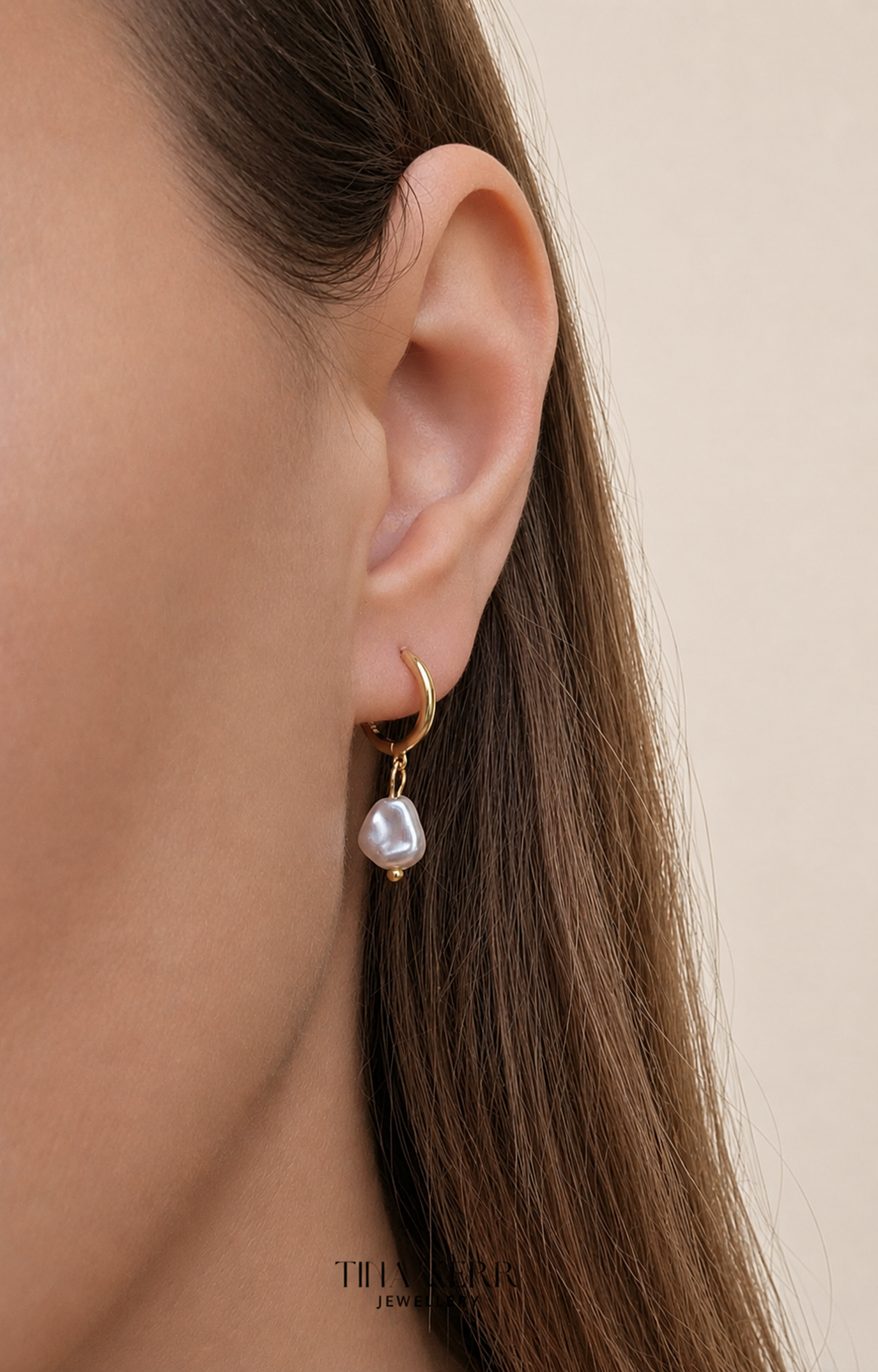 Lena Dangly Hoop Earrings