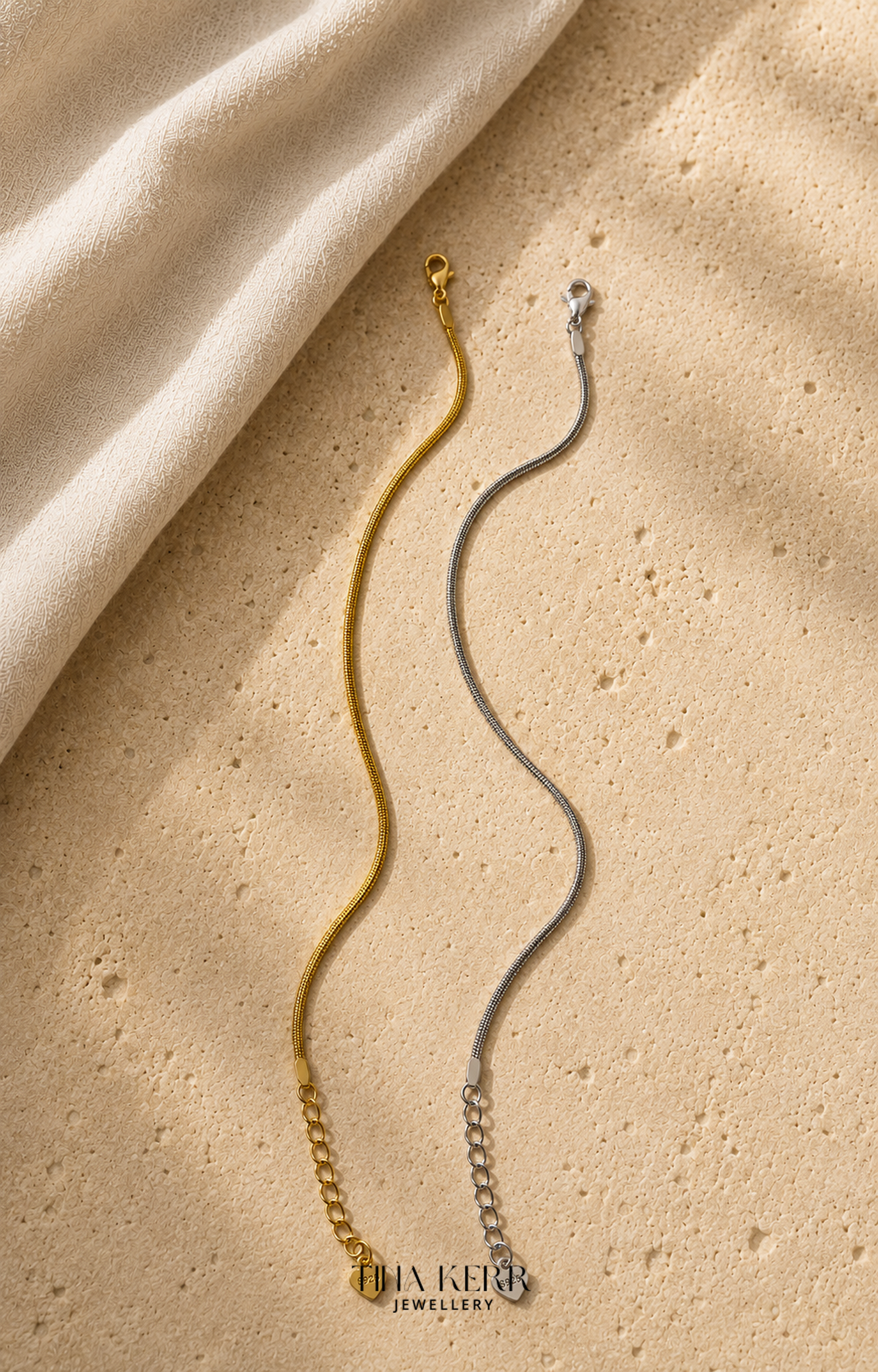 Dainty Herringbone Bracelet