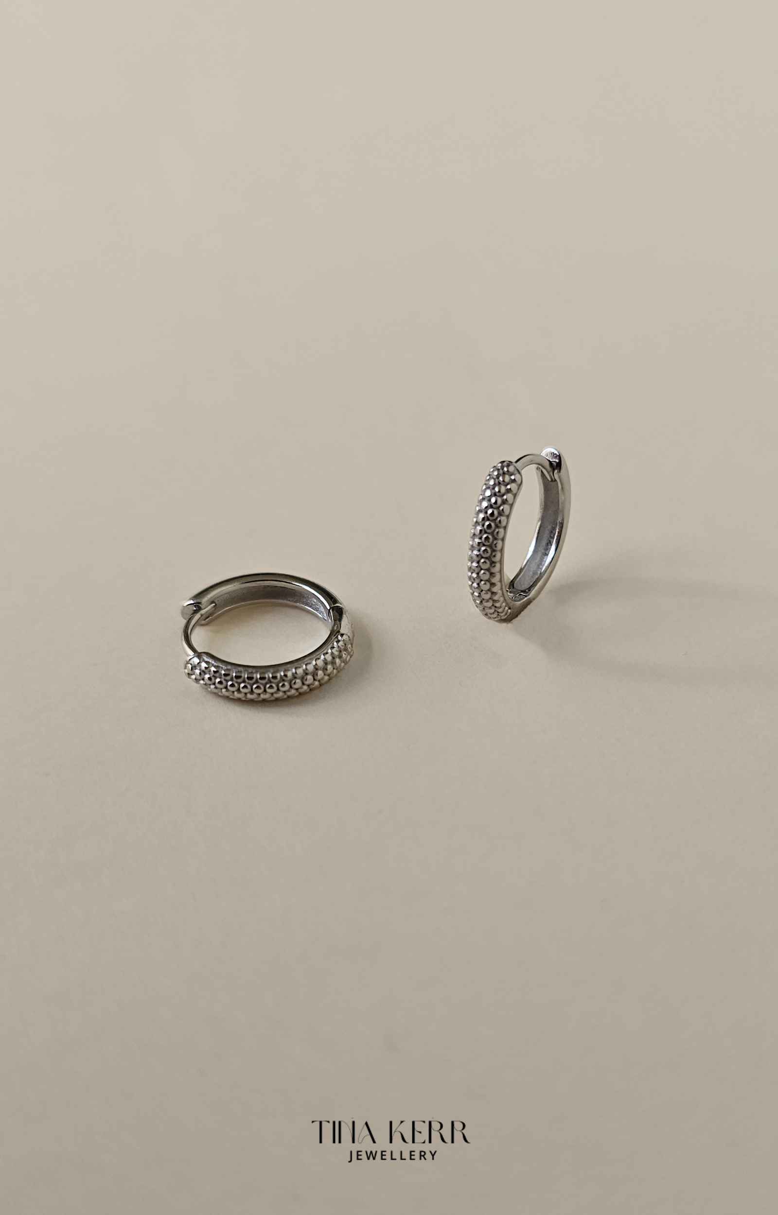 Soleil Huggie Hoop Earrings