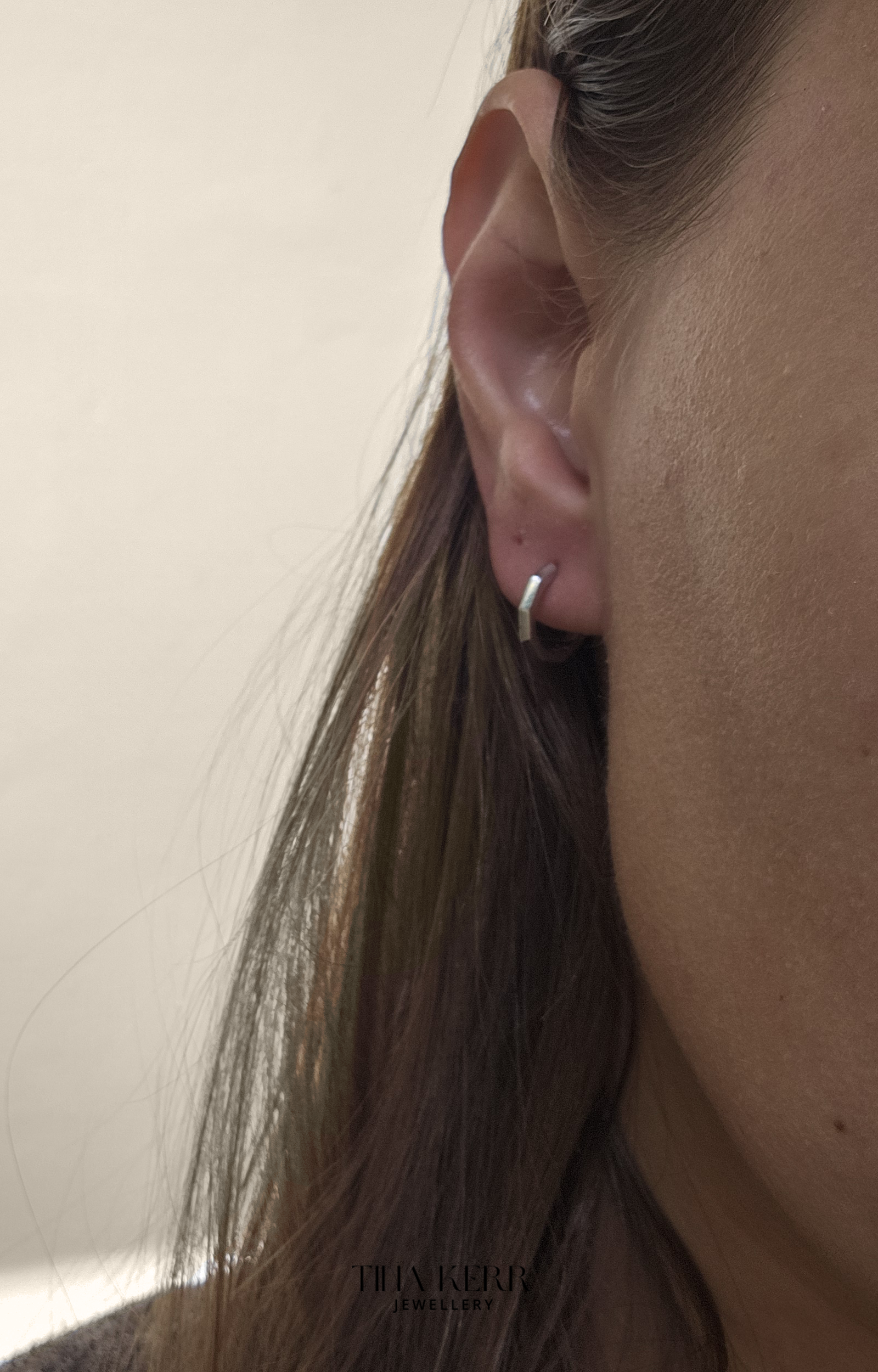 Octa Huggie Hoop Earrings