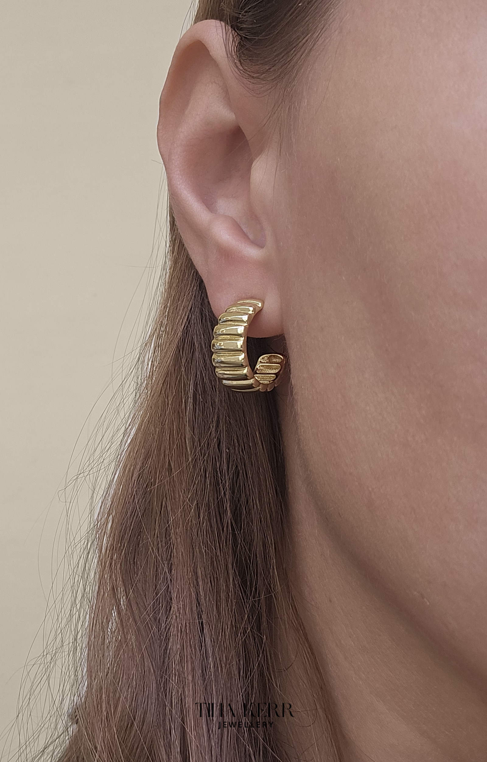 Charlotte Chunky Hoop Earrings