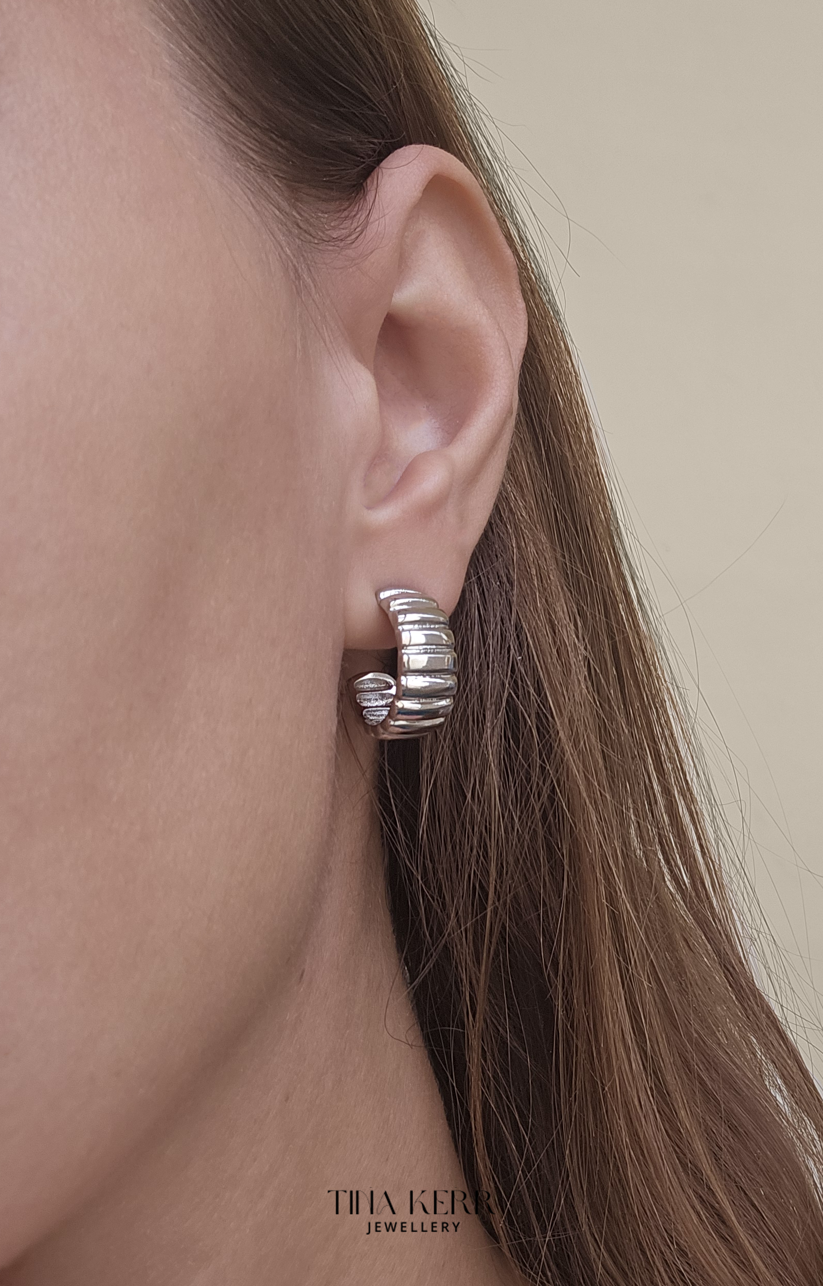 Charlotte Chunky Hoop Earrings