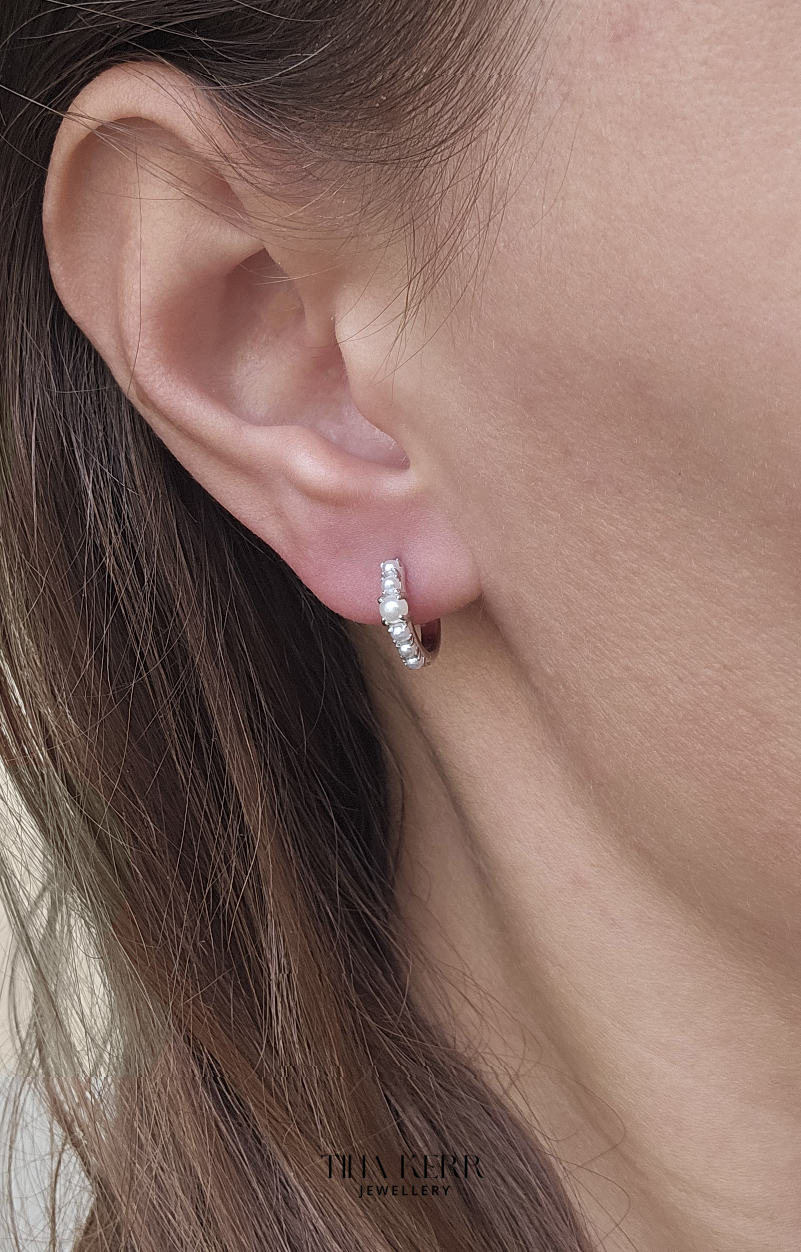 Maisie Huggie Hoop Earrings