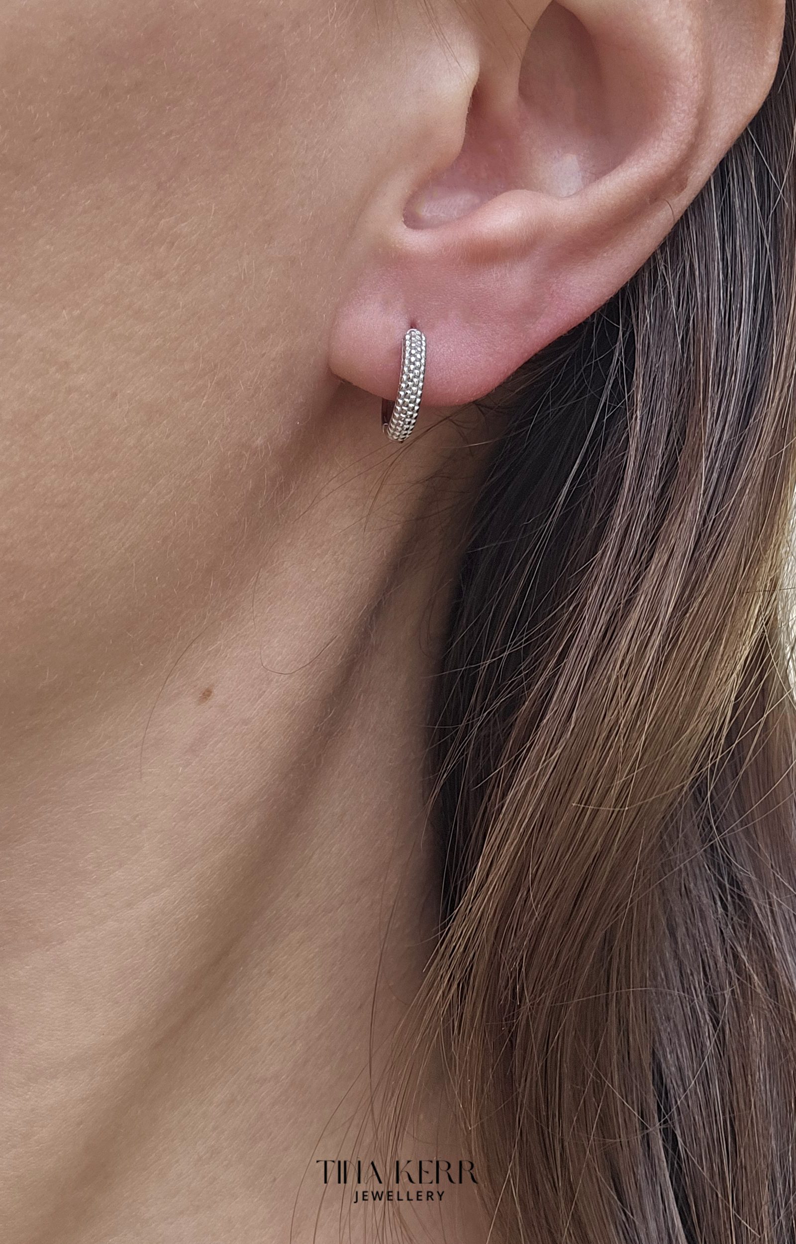 Soleil Huggie Hoop Earrings