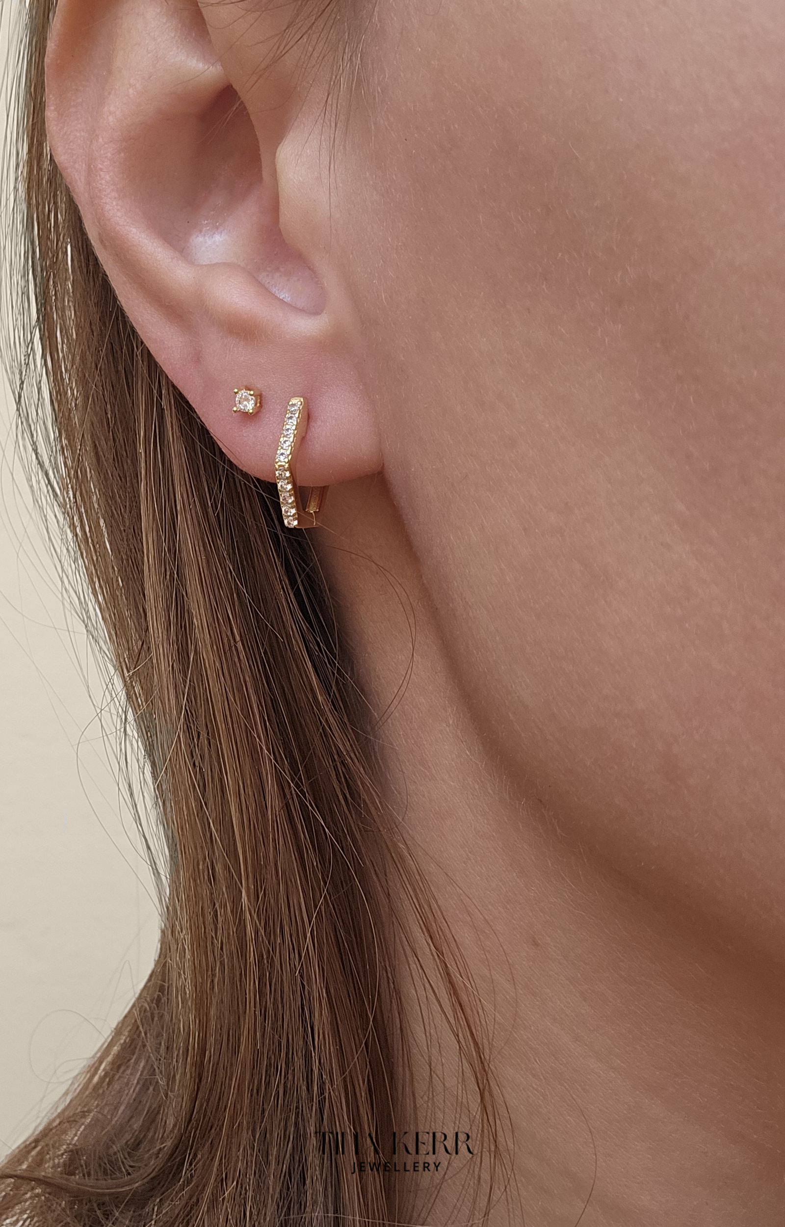 Xenia Hoop Earrings