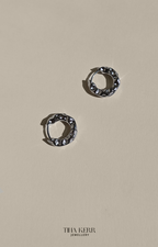 Lava Hoop Earrings