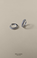 Daisie Huggie Hoop Earrings