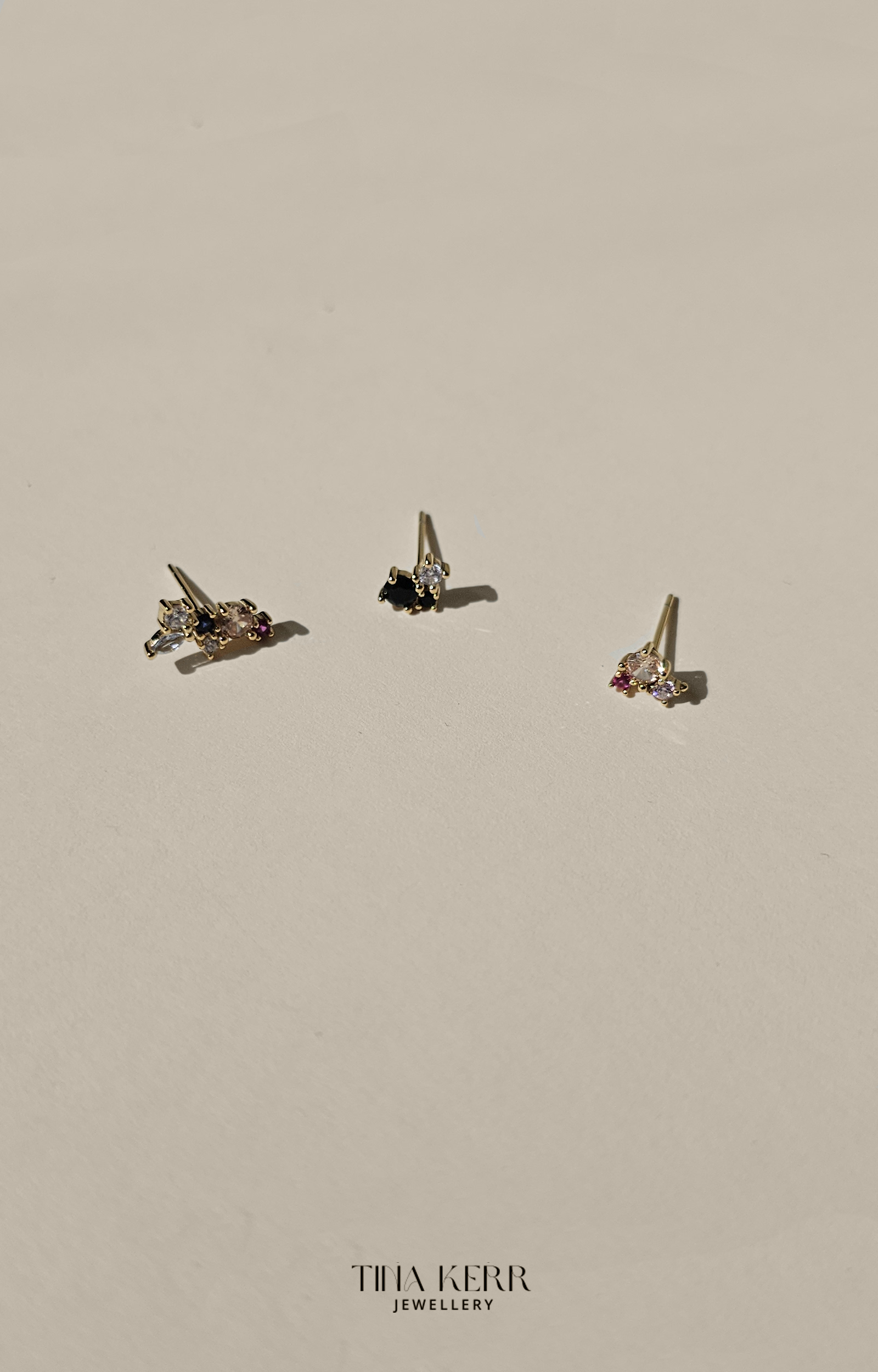 Colorful 3pcs Earring Set