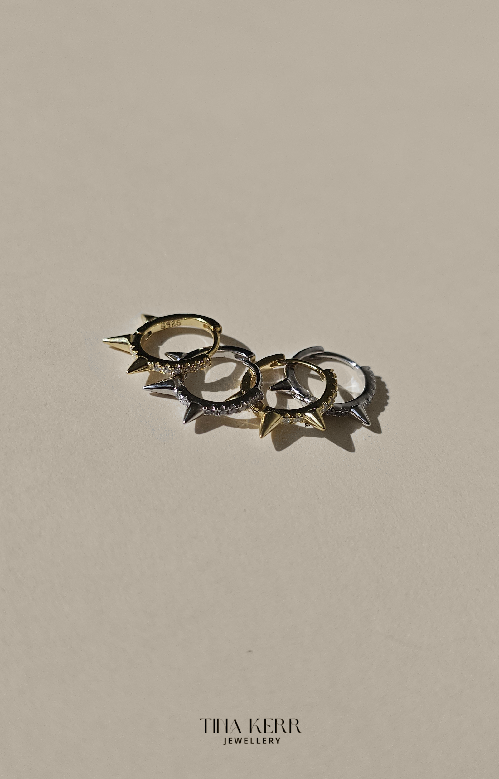 Akida Huggie Hoop Earrings