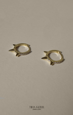 Akida Huggie Hoop Earrings
