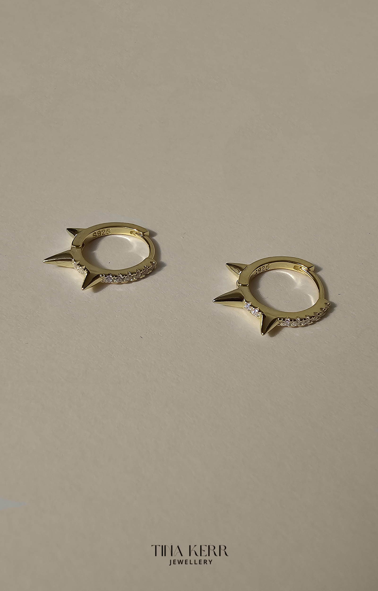 Akida Huggie Hoop Earrings