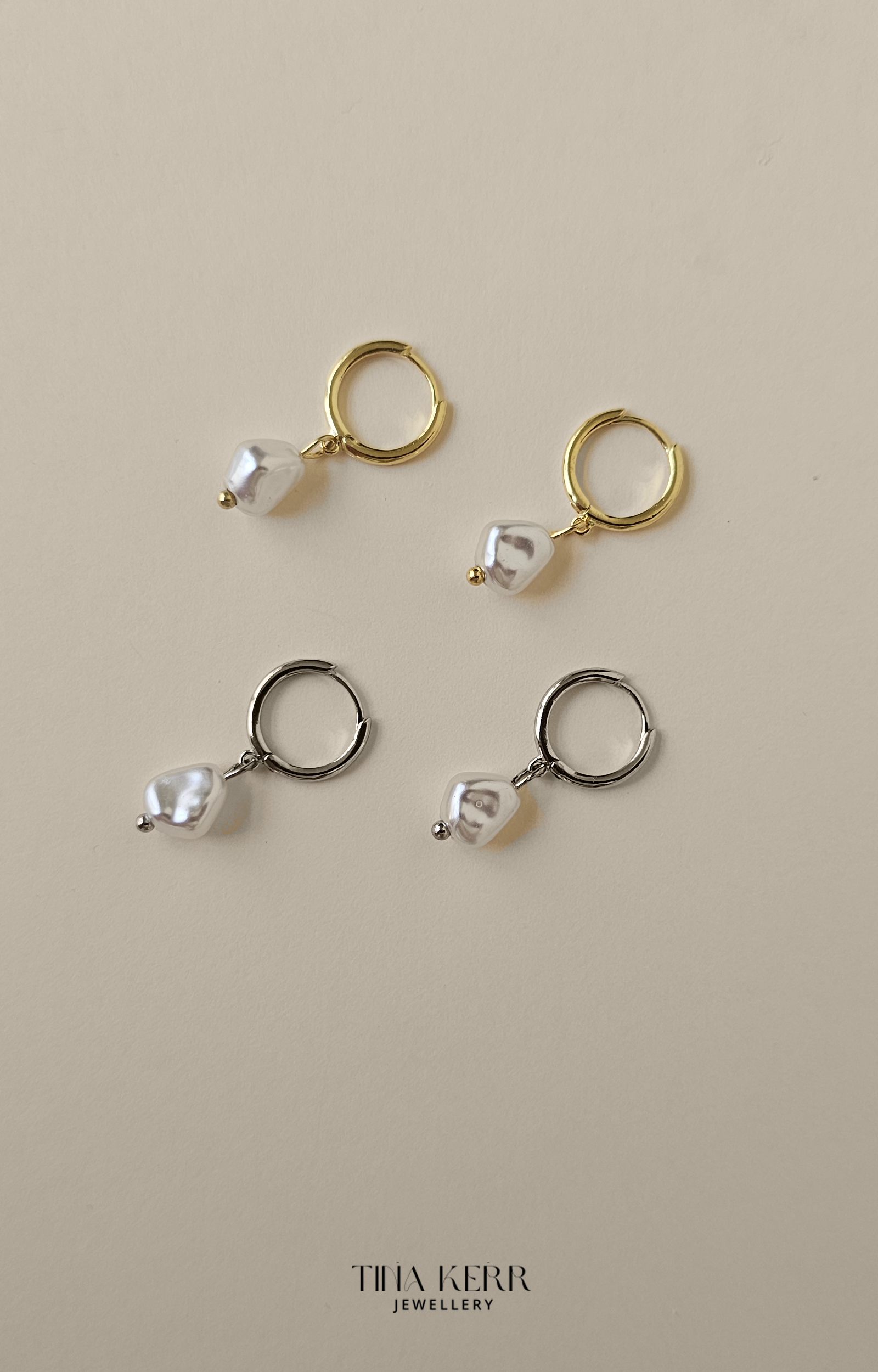 Lena Dangly Hoop Earrings