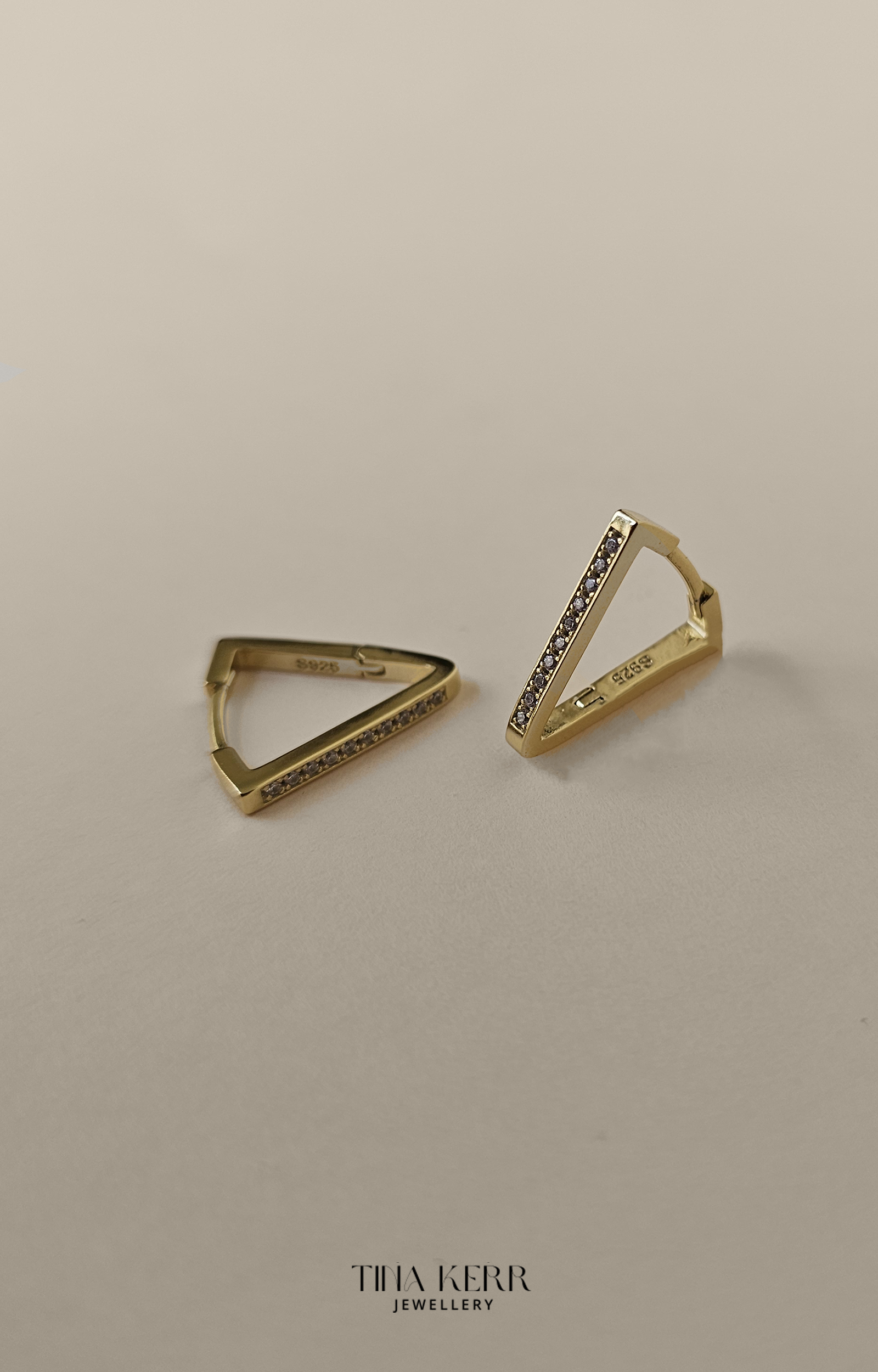 Delta Hoop Earrings