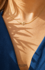 Dainty Snake CZ Necklace